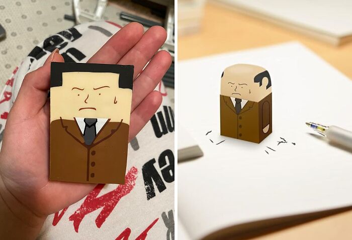 This Salaryman Eraser Is Here To Remind You That Even A Bad Hair Day Can Be Erased