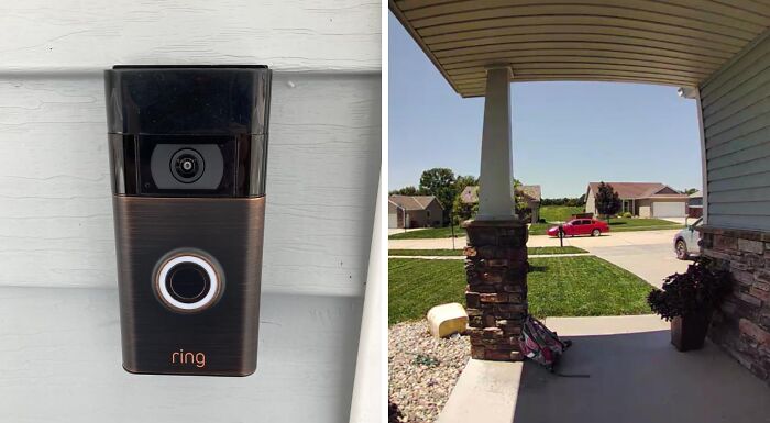 Never Miss A Delivery (Or A Nosy Neighbor) Again!" This Ring Video Doorbell Is The All-Seeing Eye Your Front Door Needs