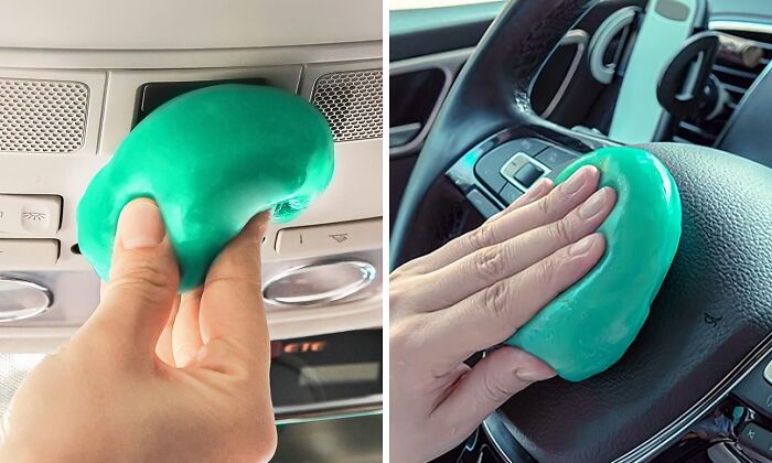 Dust Bunnies And Crumbs Got Your Car Feeling Like A Forgotten Sandwich? Car Cleaning Gel Will Have Your Ride Looking Squeaky Clean In A Jiffy! 