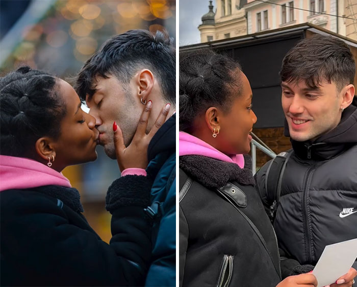 Snapshot Surprise: Volodymyr’s Instant Street Portraits Bring Joy To Strangers (New Pics)