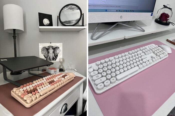 This Wireless Keyboard And Mouse Combo Will Have You Clicking And Clacking With Joy – Your Coworkers Might Get Annoyed, But Your Productivity Will Soar