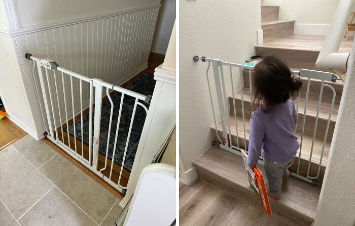 This Wide Walk Thru Baby Gate Is Your First Line Of Defense Against Tiny Adventurers