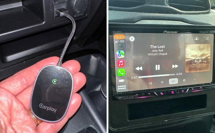 Your Car's Infotainment System Is About To Get A Serious Upgrade! This Wireless Carplay Adapter Lets You Access All Your Favorite Apps And Music Without Lifting A Finger