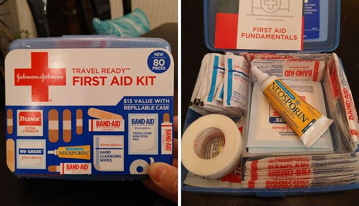 Boo-Boos And Owies? No Problem! This First Aid Kit Is Your Go-To For Turning Frowns Upside Down