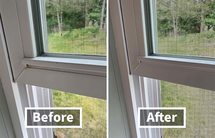 Use A Window Cleaning Kit To Get Into All The Nooks And Crannies