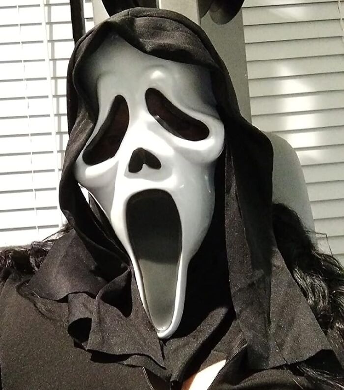 "Do You Like Scary Movies?" You Will After Wearing This Fun World Adult Scream Mask This Halloween!