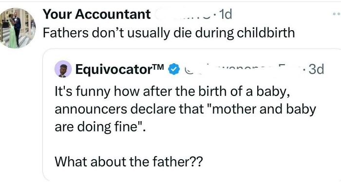 Apparently Childbirth Should Be Centered Around The Father