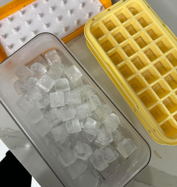  Ice Cube Tray With Lid & Bin – Effortless Ice Storage For Chilled Vibes Anytime