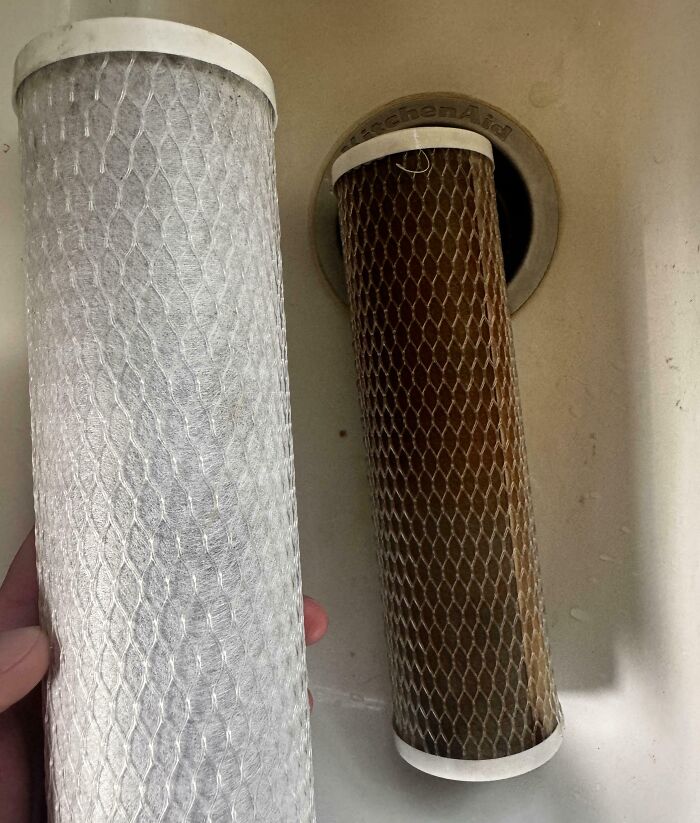 Customer Hadn’t Changed Their Water Filter Since 2017