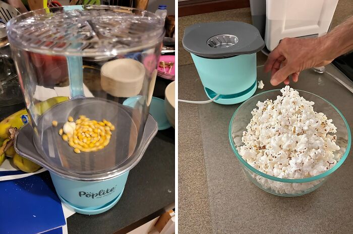 Forget Those Microwave Bags! This Hot Air Popcorn Popper Is The Healthy Way To Satisfy Your Popcorn Cravings