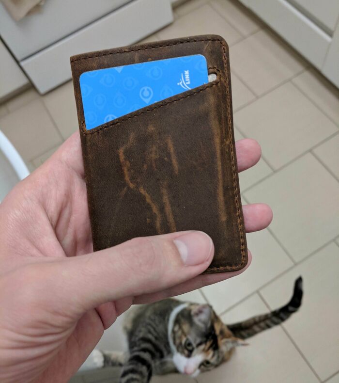 You Can Now See Where The Spare Key In My Wallet Is