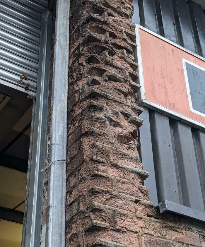 How This Wall Has Eroded Over Time