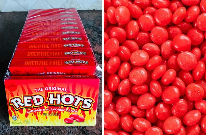 Heat Up Your Taste Buds With Red Hots - Subtly Sweet, Spicy Cinnamon Candies!