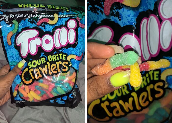  Trolli Sour Gummy Worms - Weirdly Awesome Fruity Flavors To Make Halloween Sweet And Sour!