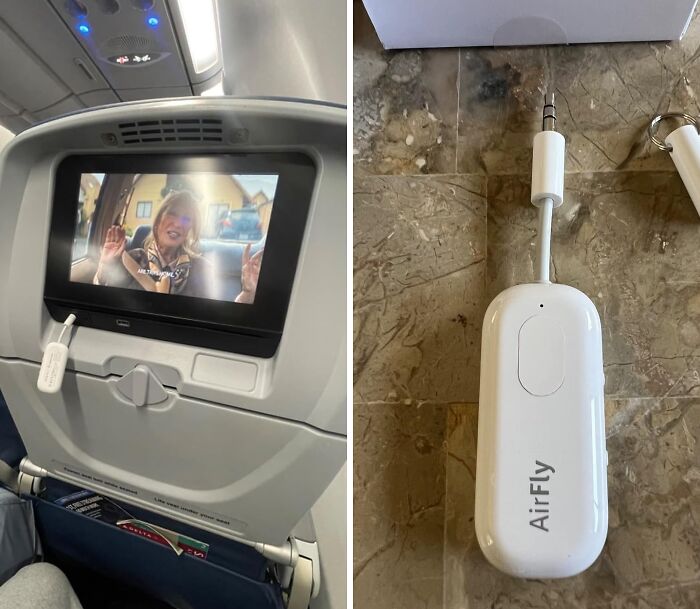 Make Airplane Entertainment Actually Entertaining With This Bluetooth Audio Transmitter — Finally, You Can Use Your Own Headphones To Watch Those Terrible In-Flight Movies!