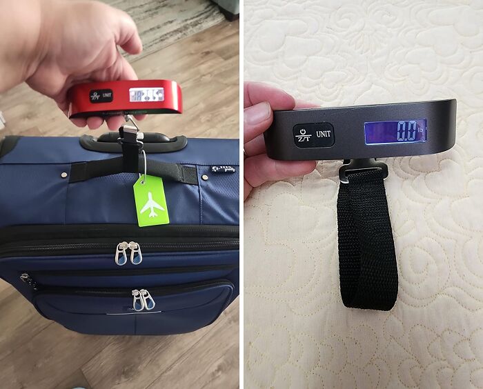 Avoid Those Pesky Overweight Baggage Fees With This Luggage Scale - Because Who Wants To Start Their Vacation With A Wallet Workout?