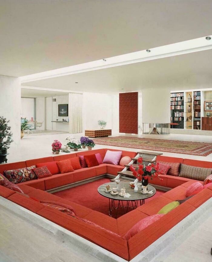 A 'Conversation Pit' From The 1960s