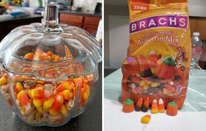  Candy Corn - Sweet Tricolored Goodness Perfect For Halloween Bowls, Treats, And Decorations!