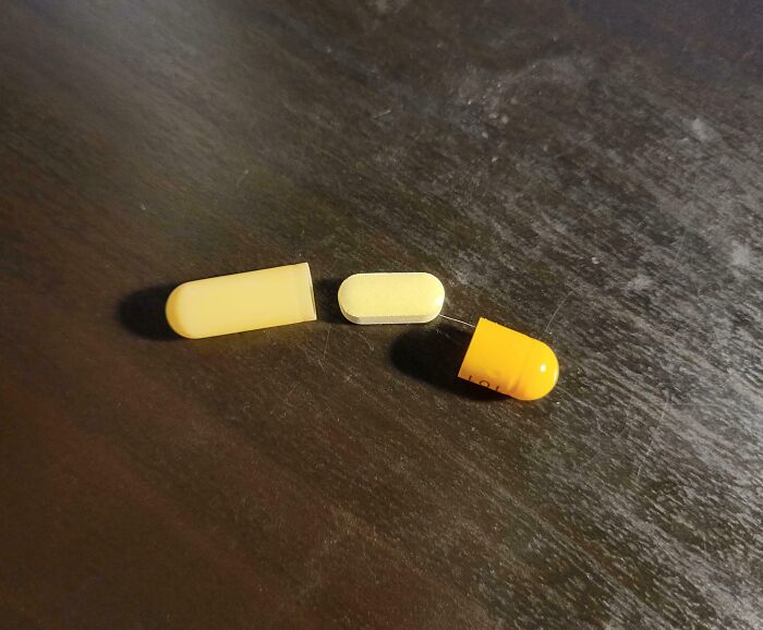 My Antibiotic Capsules Just Had A Whole Pill Inside