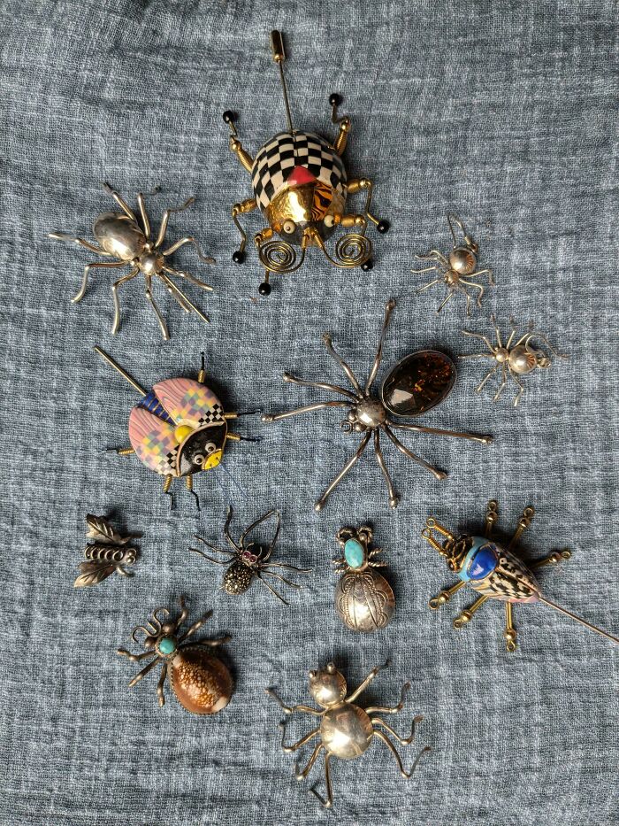 Some Of The Bugs I Have Thrifted Over The Years