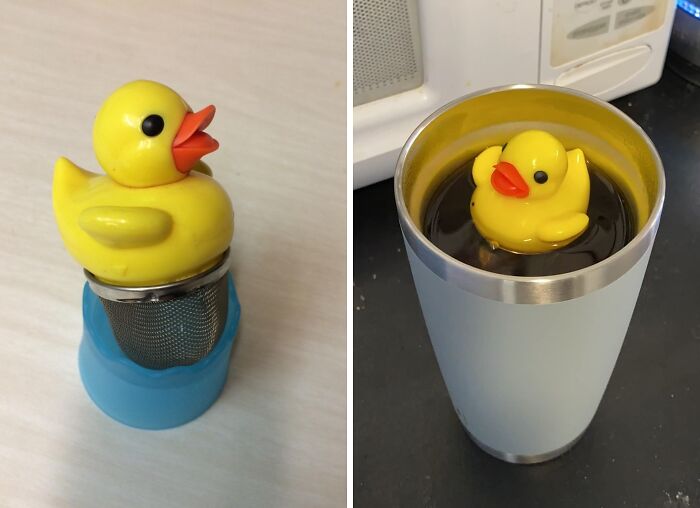 Make Bath Time For Your Tea With This Adorable Ducky Floating Tea Infuser