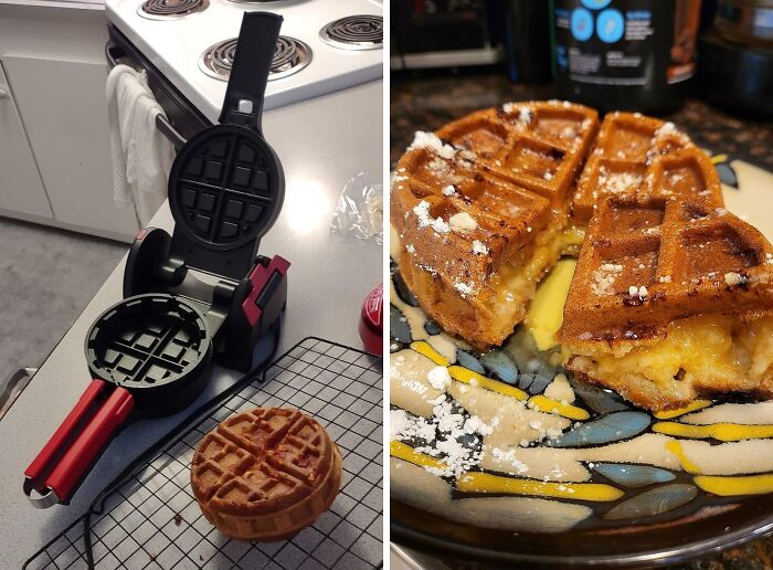 Waffles Are Great, But Stuffed Waffles? Now We're Talking! This Waffle Maker Is The Breakfast Game-Changer You've Been Waiting For