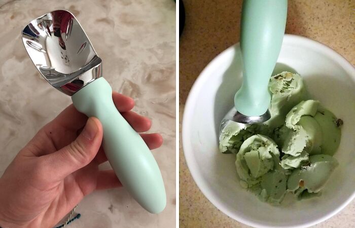 Scooping Ice Cream Is About To Become Your New Favorite Workout (For Your Tastebuds, That Is), Thanks To This Ergonomic Spring Chef Scoop