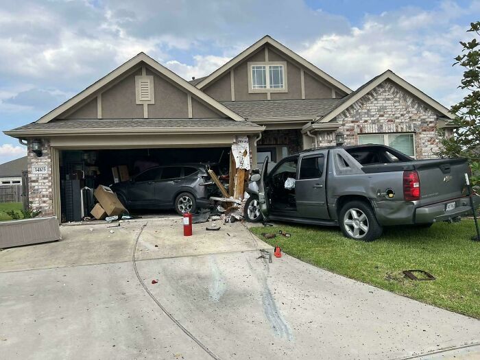 Neighbor Passed Out While Driving Down Culdesac