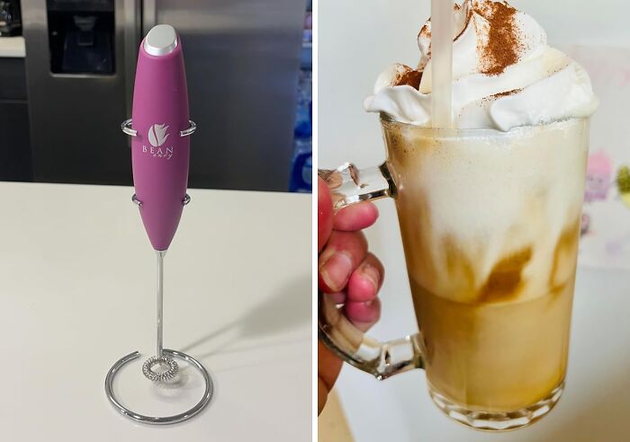 Your Barista Is Shaking (Or Frothing?) Because This Bean Envy Milk Frother Will Turn Your Kitchen Into A Latte Art Studio