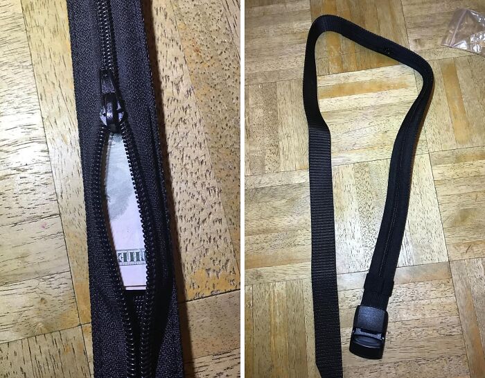 Outsmart Pickpockets And Keep Your Valuables Safe With This Nylon Tactical Belt With A Hidden Money Pocket