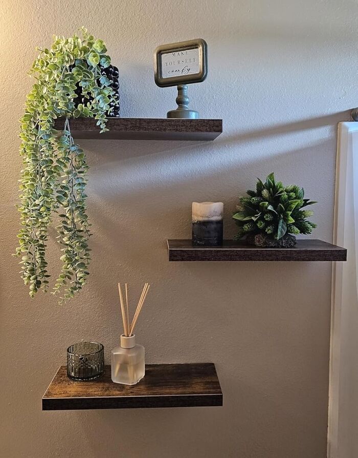 Your Walls Are About To Get A Serious Style Upgrade! These Floating Shelves Are The Perfect Way To Display Your Favorite Knick-Knacks And Create A Pinterest-Worthy Space