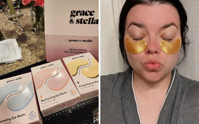 Want To Look Like You Got 8 Hours Of Sleep Even When You Only Got 5? These Grace & Stella Eye Masks Are Your Secret Weapon