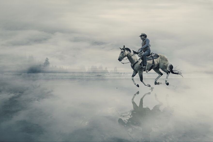 Dream Of Horse Riding By Ramin Barzegar