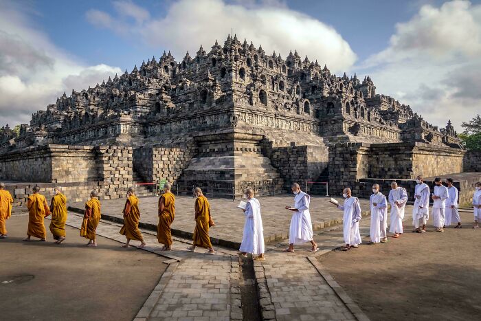 Candi Borobudur In Indonesia Is The Largest Buddhist Temple In The World And Was Originally Built In The 9th Century