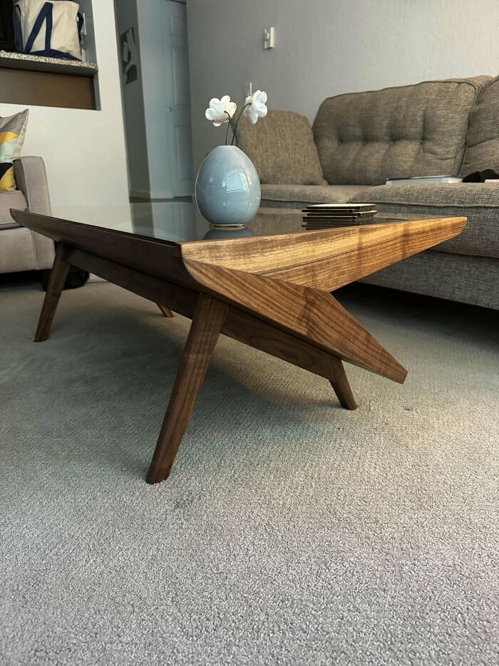 I Have To Gush - Look At The Coffee Table My Boyfriend Made Me