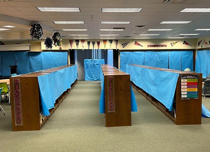 Florida Teacher Here. This Is Our School’s "Library" Now