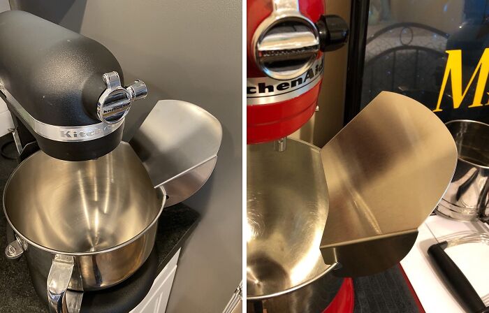 Tired Of Chasing Ingredients Around Your Countertop? This Pouring Chute Will Guide Them Straight Into The Bowl, No Matter How Clumsy You Are