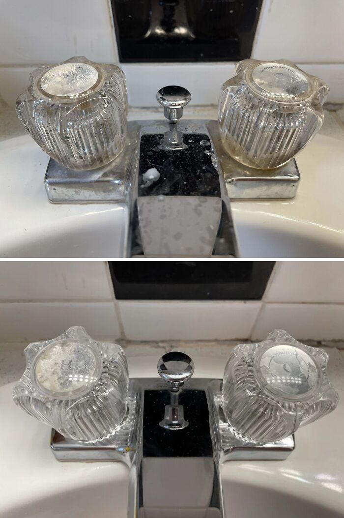 Got A Baked Last Week And Browsed The Top All-Time Posts From This Sub, Then Cleaned My Grimy Bathroom Sink. Super Satisfying!