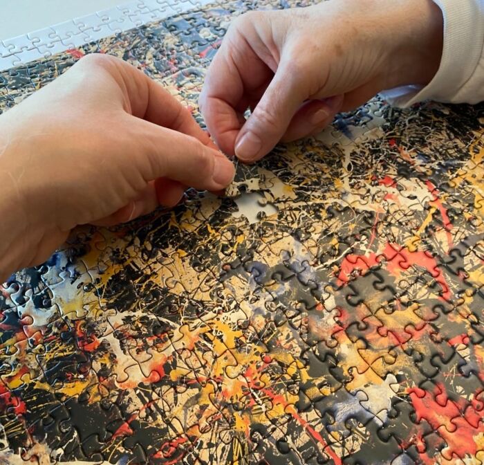 This 1,000-Piece Puzzle Of Jackson Pollock's "Convergence" Is A Masterpiece In Its Own Right - And A Challenge Worthy Of Any Puzzle Enthusiast