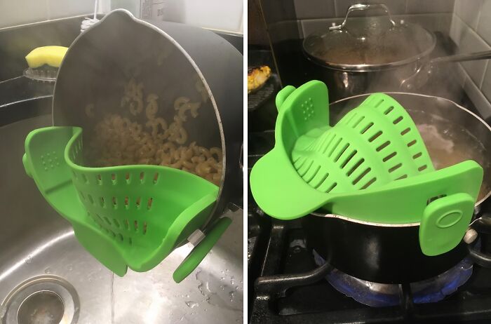 Gizmo Snap N Strain Pot & Pasta Strainer