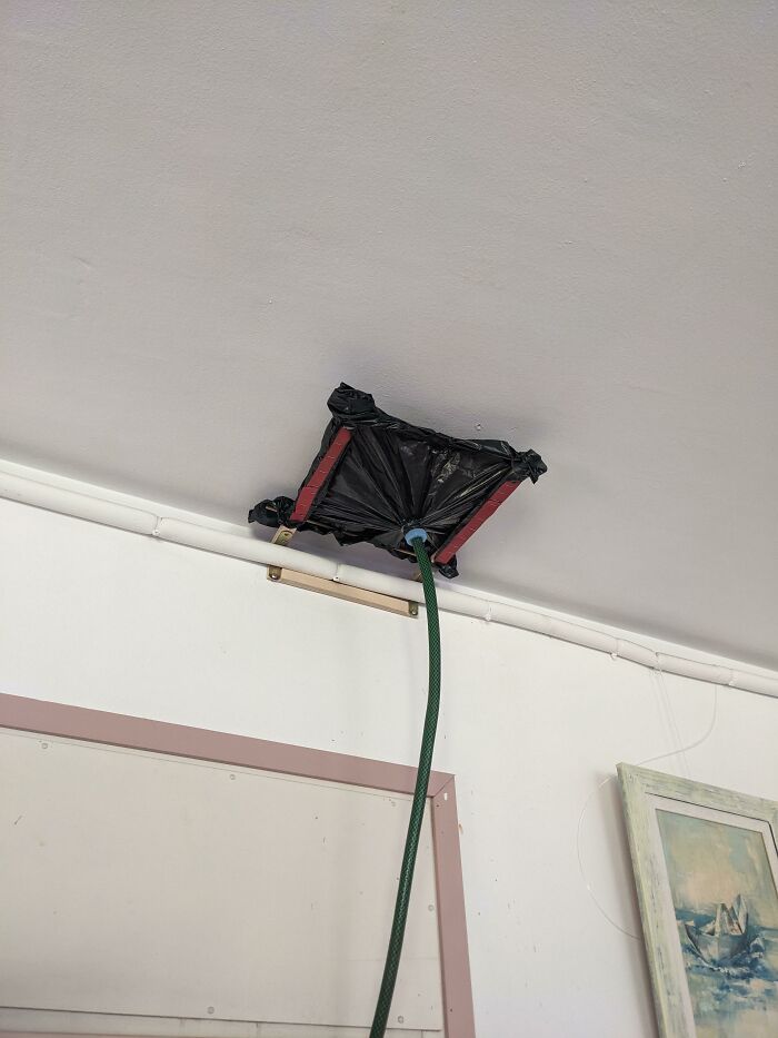 "Fixing" A Ceiling Leak