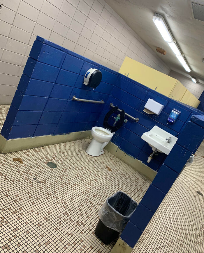 High School Bathrooms Are Really Wild