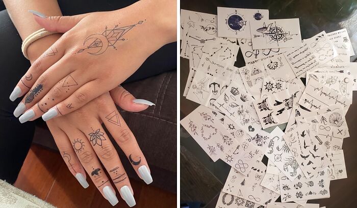 Commitment Issues? These Tiny Waterproof Temporary Tattoos Let You Express Yourself Without The Forever Regret