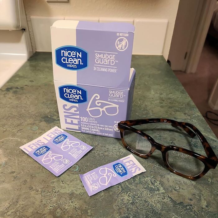 Smudgy Glasses Got You Seeing The World Through A Fog? These Lens Cleaning Wipes Will Have Your Vision Crystal Clear In A Flash