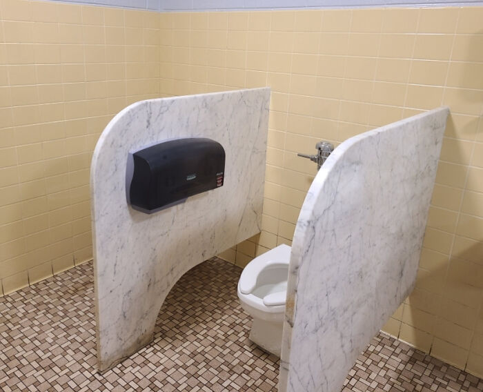 Bathroom "Stalls" At James Rumsey High School