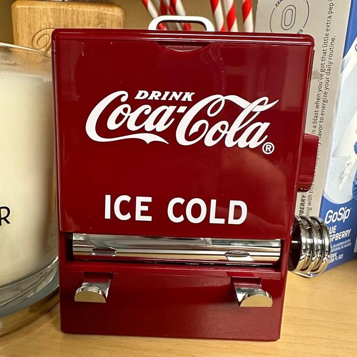 Thirsty For Nostalgia? Quench That Craving With This Vintage-Style Coca-Cola Toothpick Dispenser