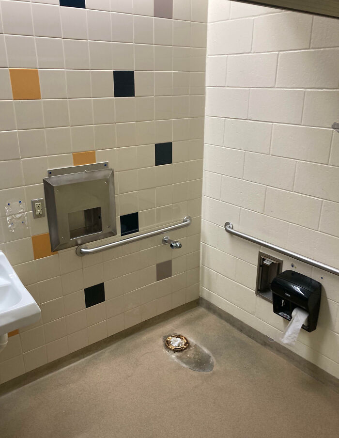 Someone Stole A Toilet At My School