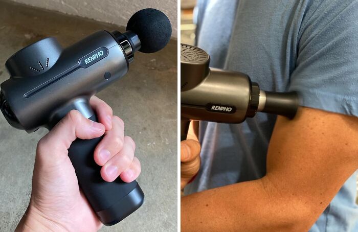 Feeling Like A Rusty Tin Man After Leg Day? This Massage Gun Will Oil Those Joints And Have You Feeling More Like The Lion