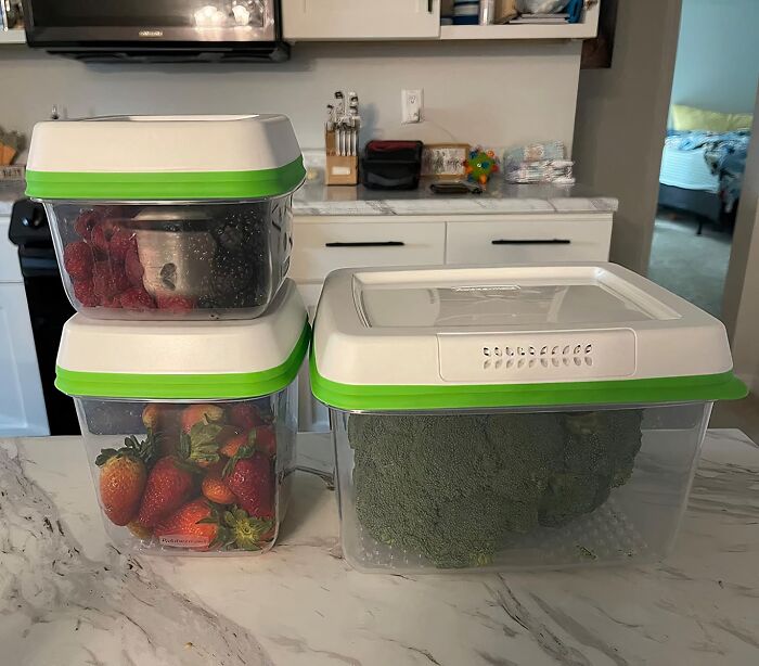 Wilted Lettuce And Mushy Berries Got Your Fridge Looking Like A Sad Salad Bar? These Produce Saving Storage Containers Are Here To Rescue Your Fruits And Veggies