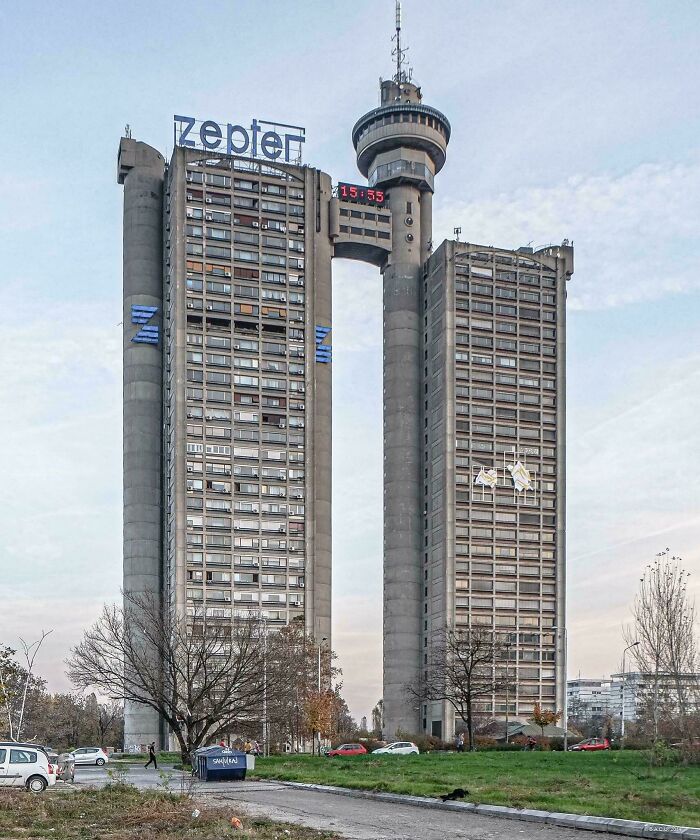 "Genex Tower" - Western Gates Of Belgrade, Serbia